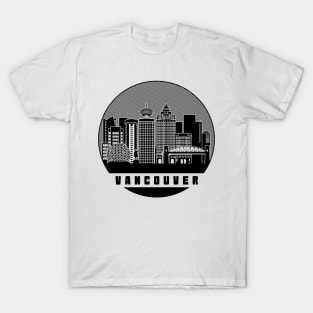 Vancouver Canada Skyline T-Shirt